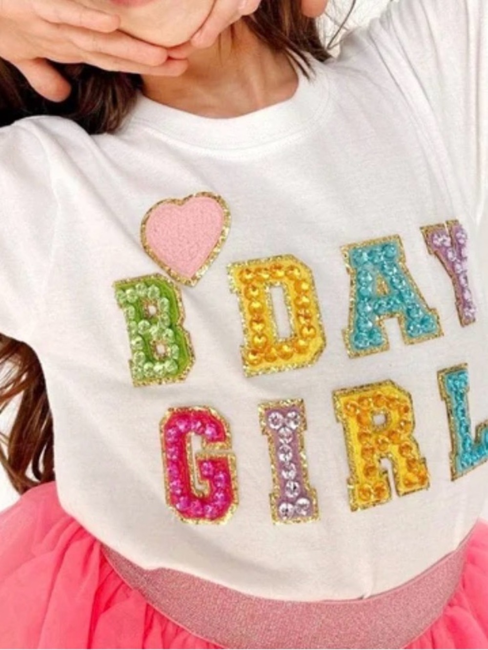 ⛔️ SOLD ⛔️ /// Girls  BIRTHDAY GIRL GEM T-SHIRT - Size 6